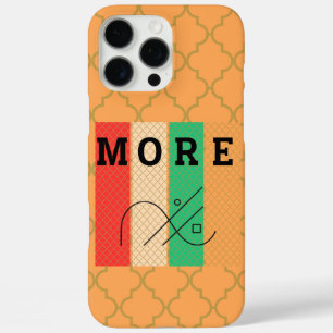 Coque iPhone 16 Pro Max Contraste et géométrie en gras