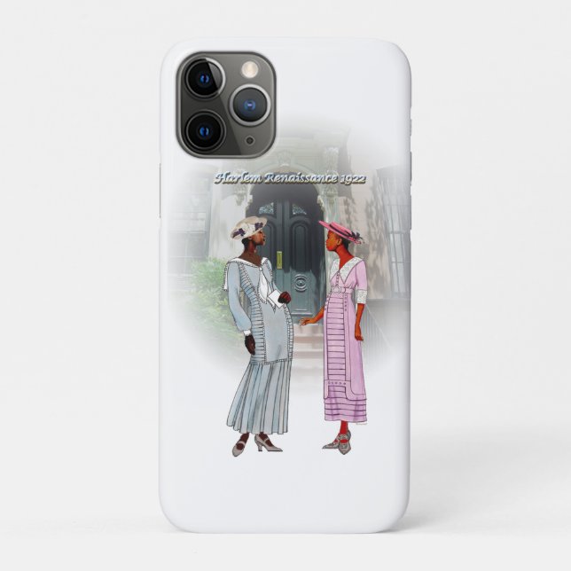 Coques Case-Mate iPhone Conversation de la Renaissance de Harlem – 1922 Aq (Dos)