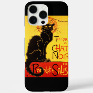 Coque iPhone 16 Pro Max Conversation Noir vintage Rétro Belle Epoque Vinta