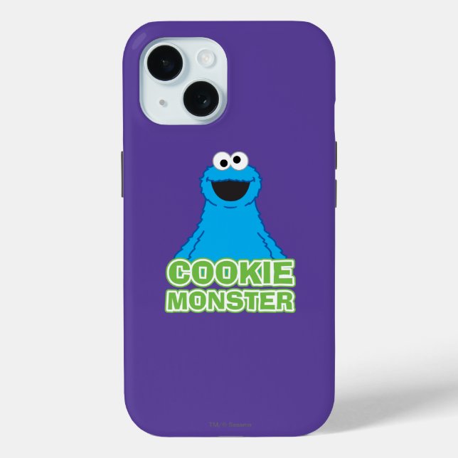 Coques Case-Mate iPhone Cookie Monster Character Art (Verso)