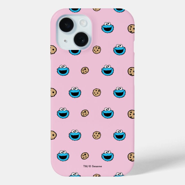 Coques Case-Mate iPhone Cookie Monster et motif rose Cookies (Verso)