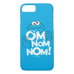 Coque iPhone 8/7 Cookie Monster Om Nom Nom !