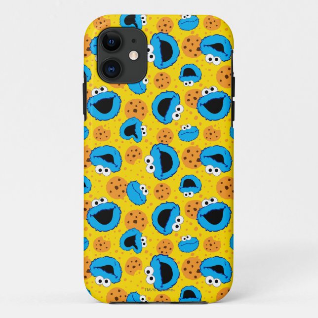 Coques Case-Mate iPhone Cookie Monter et Cookies Motif (Dos)