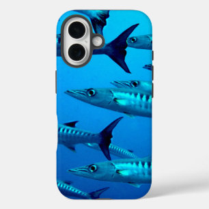 Coque Pour iPhone 16 Cool Barracudas sous-marin