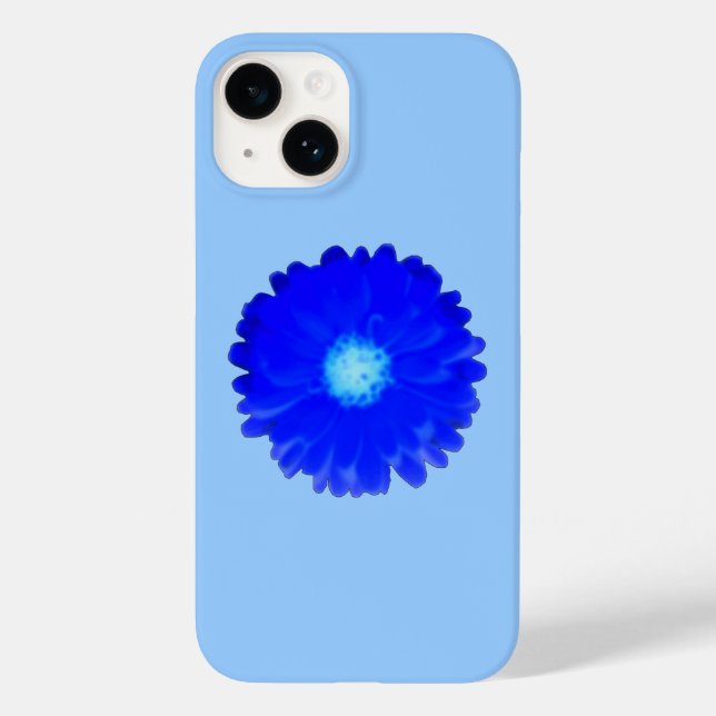 Coques Case-Mate iPhone Cool Blue Marigold (Verso)