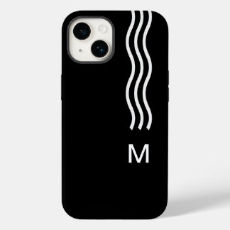Coque Case-Mate iPhone Cool Business Hommes Monogramme Moderne