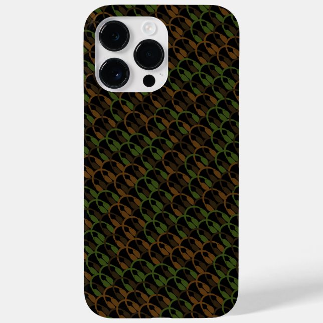 Coques Case-Mate iPhone Cool Camouflage Musique Casque Audio DJ Motif (Verso)