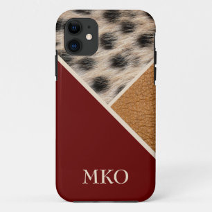 Case-Mate iPhone Case Cool Cheetah Monogrammé