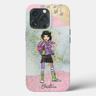 Case-Mate iPhone Case Cool Cheveux foncés Nom de la fille tendance
