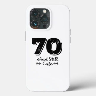 Case-Mate iPhone Case cool cute 70th birthday quote sayings