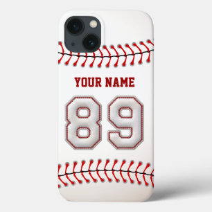Coque Case-Mate iPhone Cool de baseball pointillé numéro 89