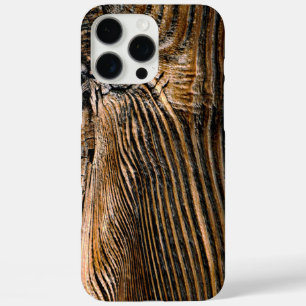 Coque iPhone 16 Pro Max Cool de texture bois unique