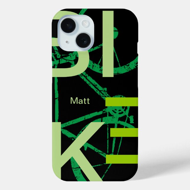 Coques Case-Mate iPhone cool de vélo et personnalisation (Verso)
