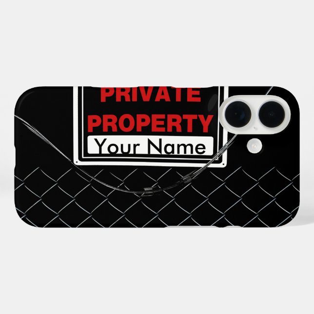Coques Case-Mate iPhone Cool Fun Personnalisé Unique Monogramme Parfait Ca (Verso (horizontal))