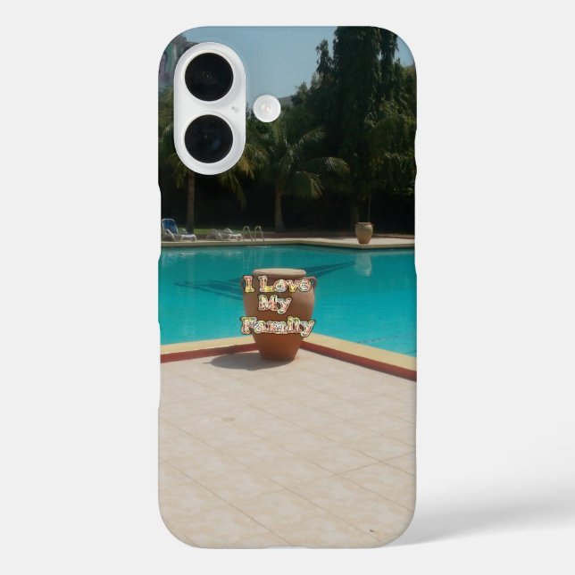 Coques Case-Mate iPhone Cool Hakuna Matata Pool Side I love My Family.jpg (Verso)
