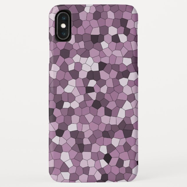 Coques Case-Mate iPhone COOL Magenta Purple Motif rose (Dos)