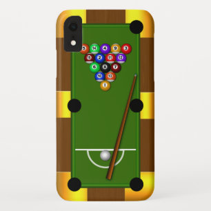 Coques Pour iPhone Cool Manly Pool Table Huit Billard Ball Tough