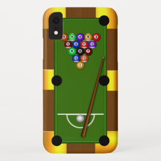 Coques Pour iPhone Cool Manly Pool Table Huit Billard Ball Tough