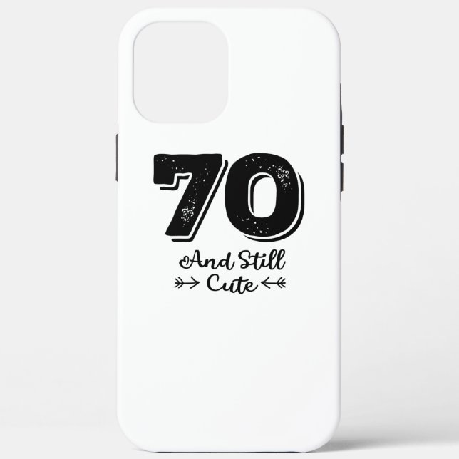 Coques Case-Mate iPhone cool mignon 70e anniversaire citation des paroles (Verso)