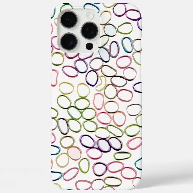 Coques Case-Mate iPhone Cool Motif Abstrait mignon (Verso)