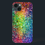 Case-Mate iPhone Case Cool Multicolor Parties scintillant rétro et étinc<br><div class="desc">Coll parties scintillant rétro multicolore et scintille motif 2. Si vous avez besoin d'aide pour customiser un de mes designs,  contactez le concepteur ArtOnWear. Mise en forme de texte gratuite avec aide en direct disponible sur demande.</div>