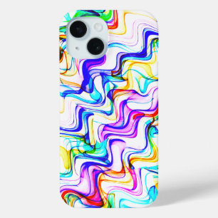 Coque Case-Mate iPhone Cool multicolore Wavy Zig Zag Motif
