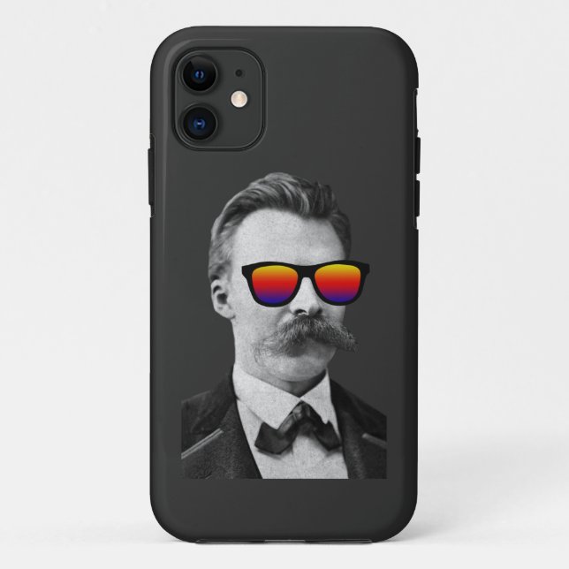 Coques Case-Mate iPhone Cool Nietzsche Avec Lunettes De Soleil (Dos)