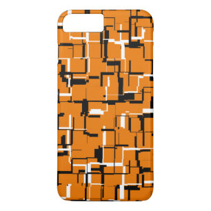 Case-Mate iPhone Case COOL orange noir blanc