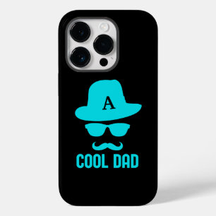 Coque Case-Mate iPhone Cool papa meilleur DAD jamais monogramme initial d