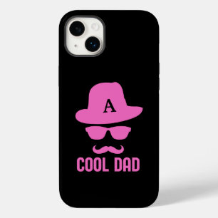 Coque Case-Mate iPhone Cool papa meilleur DAD Jamais moustache monogramme