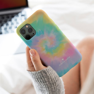 Coque Case-Mate iPhone Cool Rainbow Tie Dye Motif