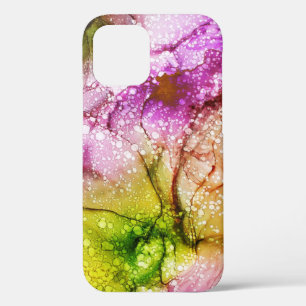 Case-Mate iPhone Case Cool rose vert unique Aquarelle Motif