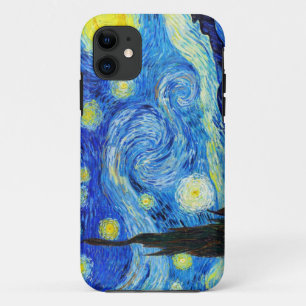 Coque iPhone 11 Cool Starry Night Vincent Van Gogh