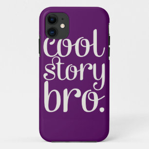 Coque Case-Mate Pour iPhone Cool Story Brun violet