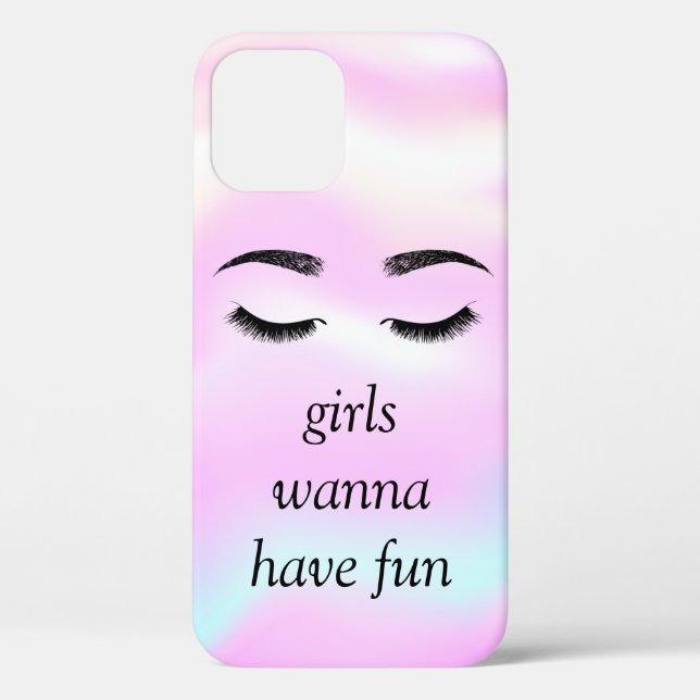 Coques Case-Mate iPhone Cool tendance Faux Lashes Chromatic Coque-Mate iPh (Verso)
