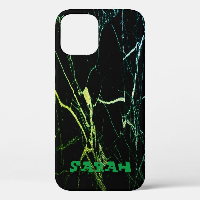 Coques Case-Mate iPhone Cool tendance marbre noir Coque-coque iphone -mat (Verso)