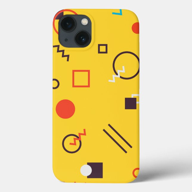 Coques Case-Mate iPhone Cool, unique, tendance, urbain géométrique Memphis (Verso)