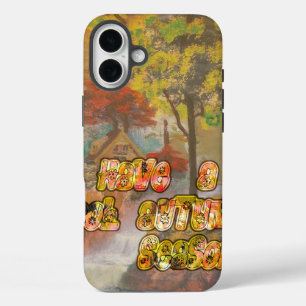 Coques iPhone 16 Plus Cool vintage Hakuna Matata Avoir un cool Autum Sea