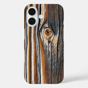 Coque Pour iPhone 16 COOL Wood