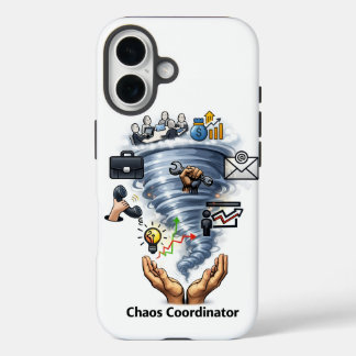 Coque Pour iPhone 16 Coordonnateur de chaos