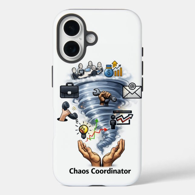 Coques Case-Mate iPhone Coordonnateur de chaos  (Verso)