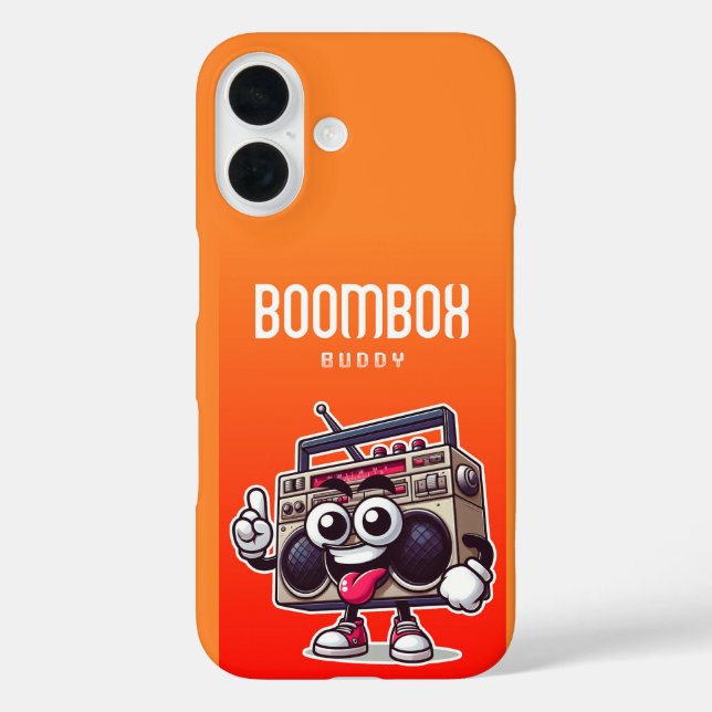 Coques Case-Mate iPhone Copain Boombox (Verso)