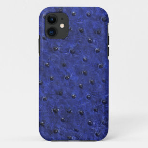 Coque iPhone 11 Copie de peau d'autruche