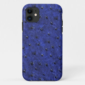 Coque iPhone 11 Copie de peau d'autruche