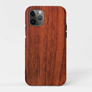 Coques Pour iPhone Copie en bois d'acajou