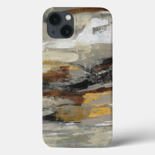 iPhone 13 Coque Copie grise abstraite Silvia Vassileva de neutre
