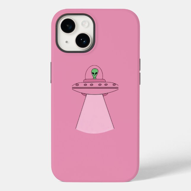 Coques Case-Mate iPhone Coq Alien mignon et fun (Verso)
