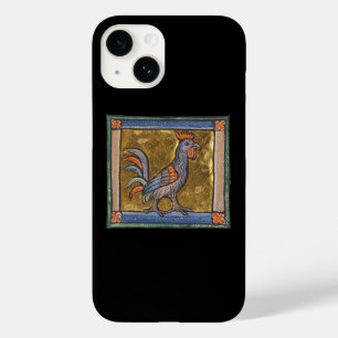 Coque Case-Mate iPhone Coq de bestiaire médiéval c. 1270