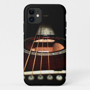 Coque iPhone 11 Coque-Compagnon iPhone5 en gros plan de guitare