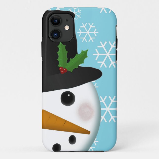 Coques Case-Mate iPhone Coque-Compagnon joyeux de vacances de bonhomme de (Dos)